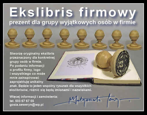 EKSLIBRIS FIRMOWY -DLA GRUPY OSB W FIRMIE