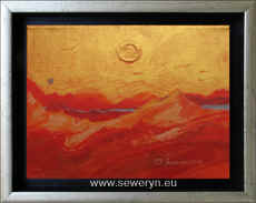 ZOTY PEJZA, akryl/olej na ptnie, 18x24cm, 2010 - Magorzata Seweryn